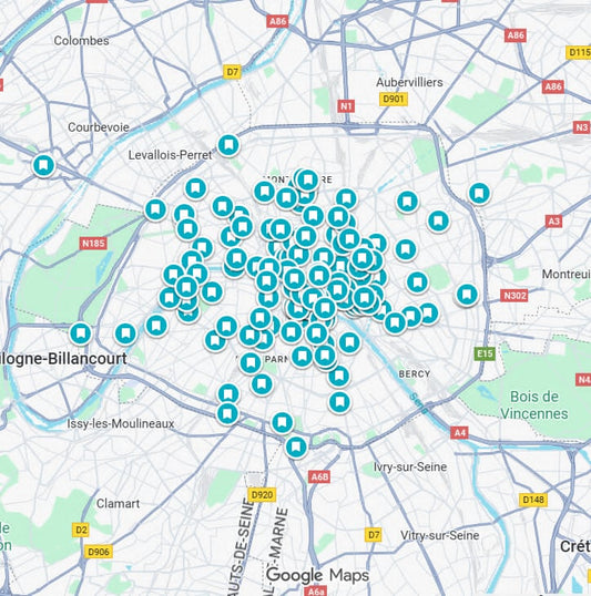 Paris Map